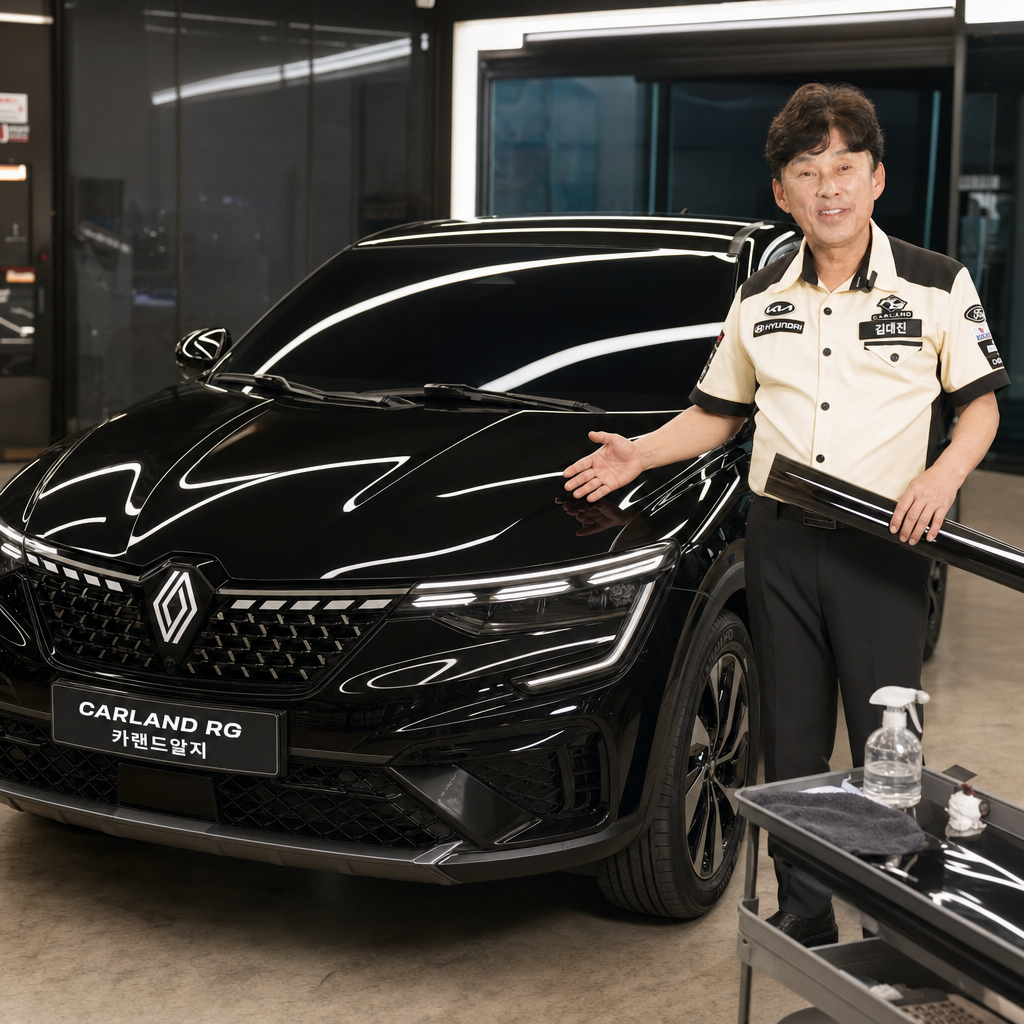 대전·세종 르노 필랑트 신차 전체 썬팅 부분 PPF 시공 카랜드RG